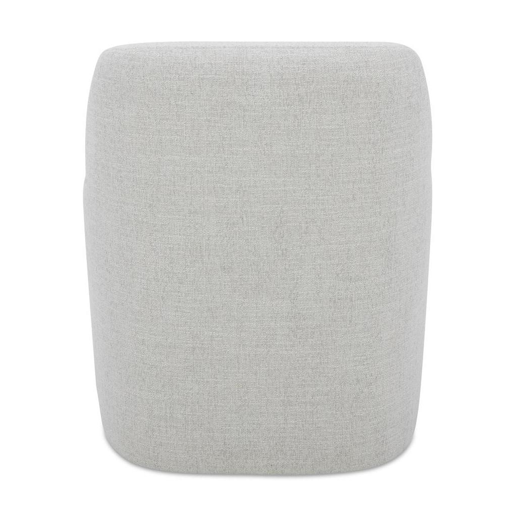 Maisie Rolling Dining Chair Flecked Oat 4 Maisie Rolling Dining Chair Flecked Oat - Image 4