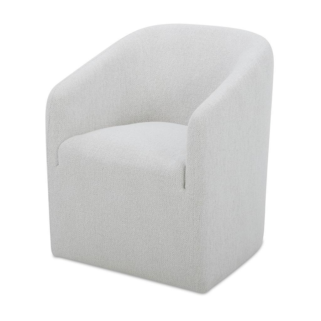 Sandy Rolling Dining Chair Off White 2 Sandy Rolling Dining Chair Off White - Image 2