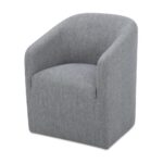 Sandy Rolling Dining Chair Grey 8 Sandy Rolling Dining Chair Grey KQ-1046-15-CAN KQ 1046 15 CAN Sandy diagL shadsilo