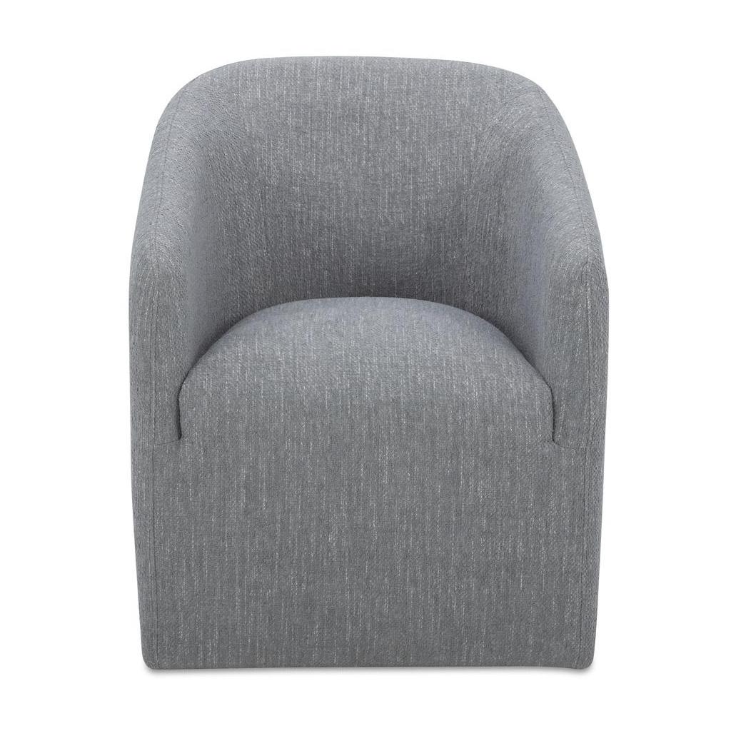 Sandy Rolling Dining Chair Grey 1 Sandy Rolling Dining Chair Grey