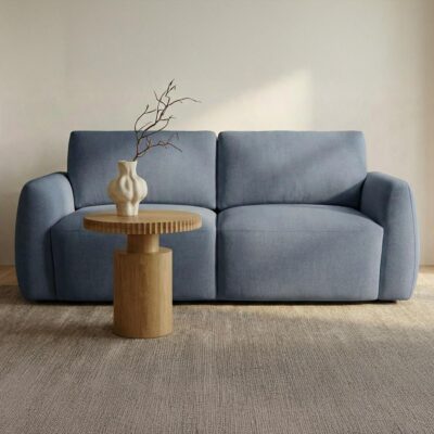 Callie Sofa 68 in. Slate Blue