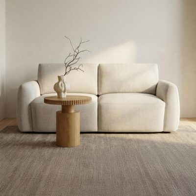 Callie Sofa 68 in. Flecked Oat