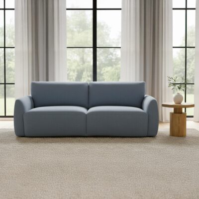 Callie Sofa 91 in. Slate Blue
