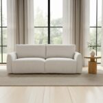 Callie Sofa 91 in. Flecked Oat KQ-1049-34-CAN KQ 1049 34 CAN 00