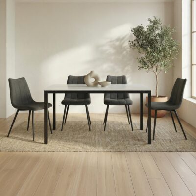 Parson Marble Dining Table Small