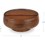 Wade Storage Coffee Table Natural KY-1039-24 KY 1039 24 70 dim