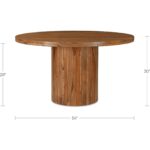 Taran Dining Table KY-1040-03-0 KY 1040 03 0 70 dim