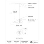 Laylani Ceiling Fixture LPC4315 LPC4315 6