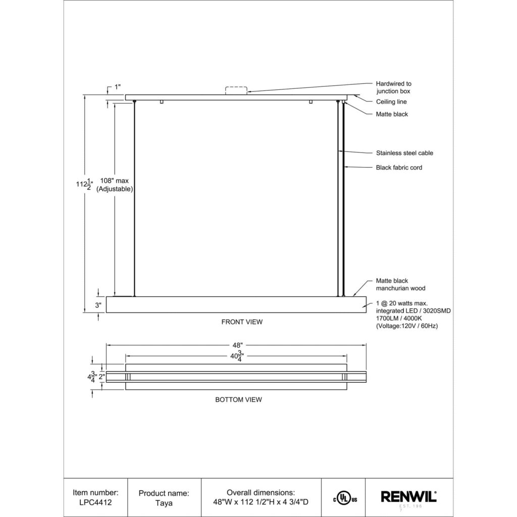 Taya Ceiling Fixture - Image 8