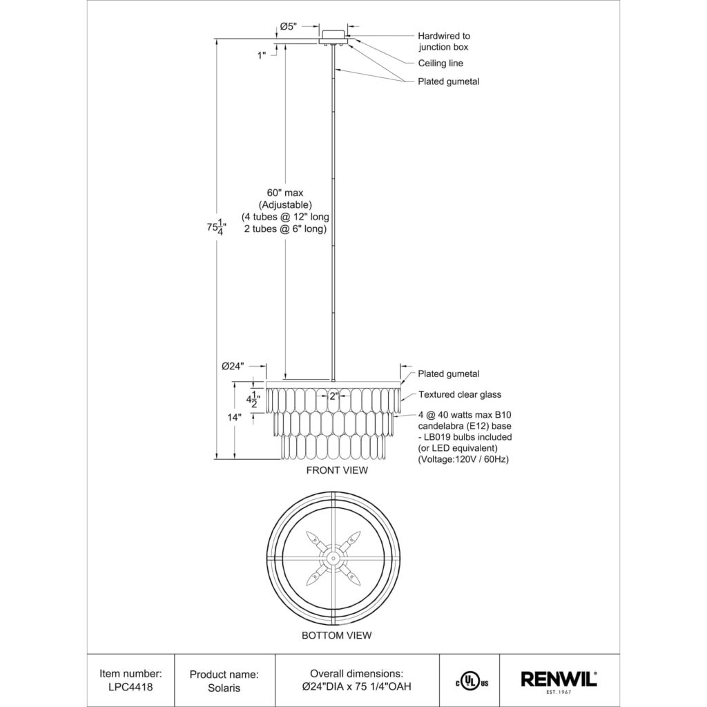 SOLARIS Ceiling Fixture - Image 7