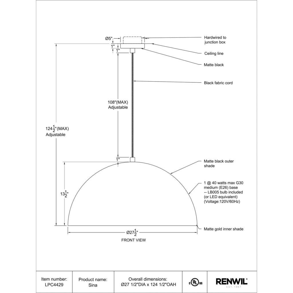 Sina Ceiling Fixture - Image 5