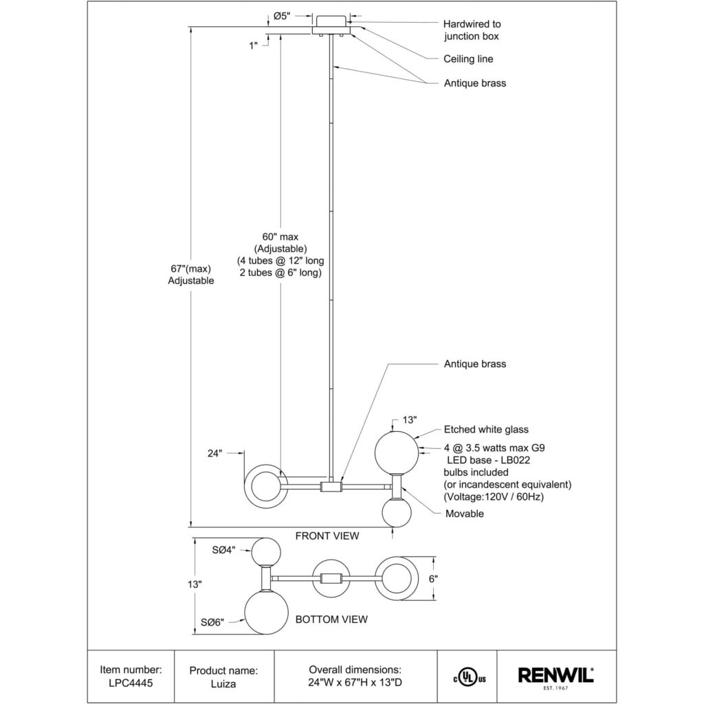 Luiza Ceiling Fixture - Image 10