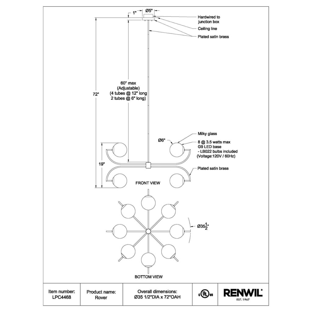 ROVER Ceiling Fixture - Image 7