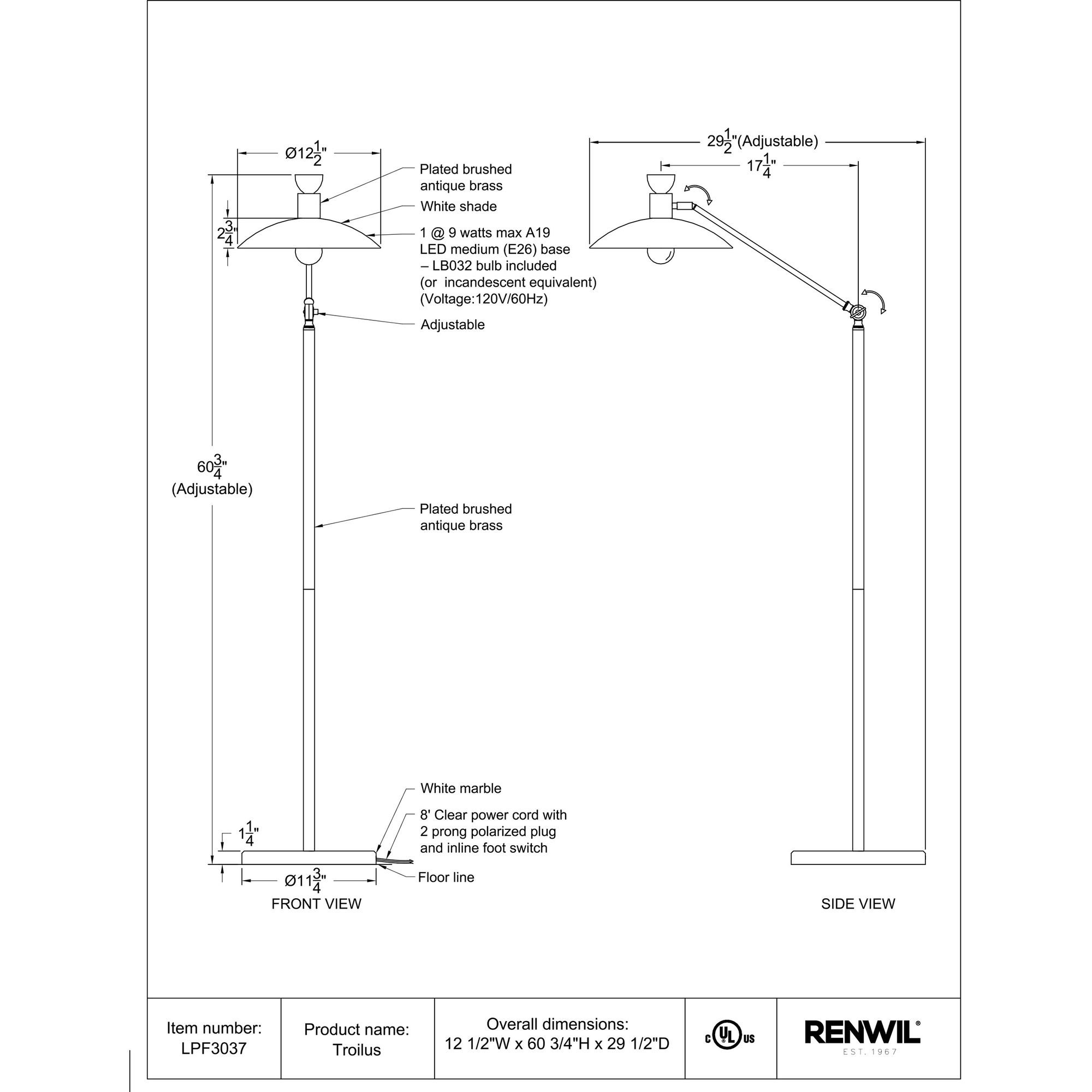 Troilus Floor Lamp 4 Troilus Floor Lamp - Image 4