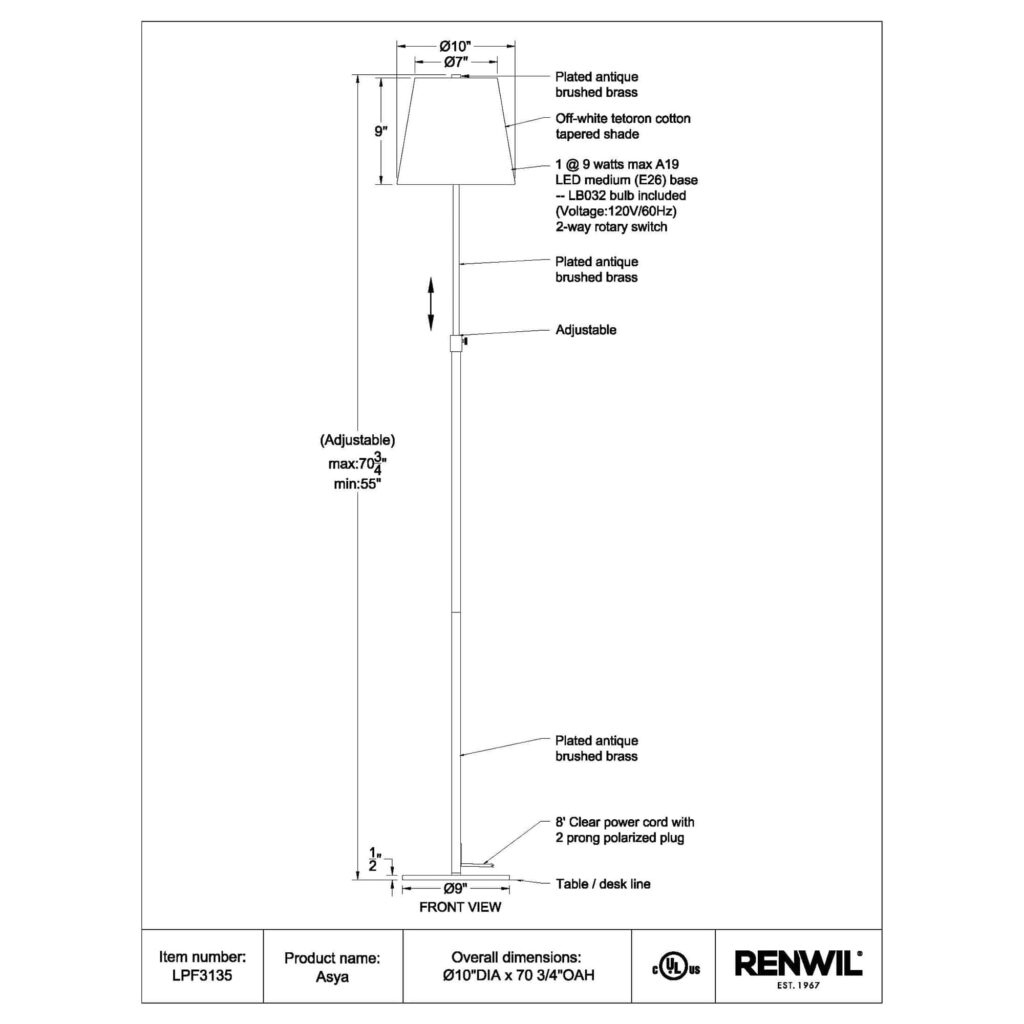 ASYA Floor Lamp - Image 6