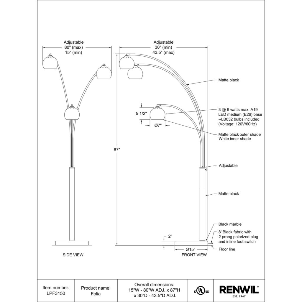 Folia Floor Lamp - Image 8