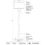 Criterion Floor Lamp LPF3165 LPF3165 5