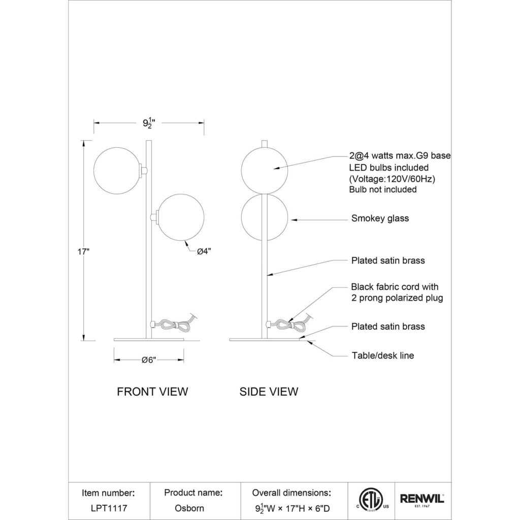 Osborn Table Lamp - Image 5