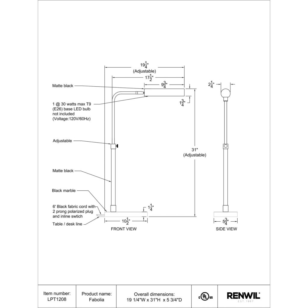 Fabolia Table Lamp - Image 10