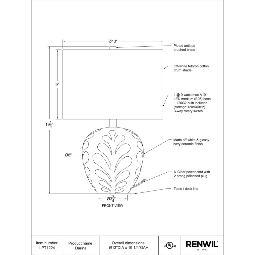 DARINA Table Lamp - Image 6