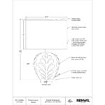 Darina Table Lamp LPT1224 LPT1224 6