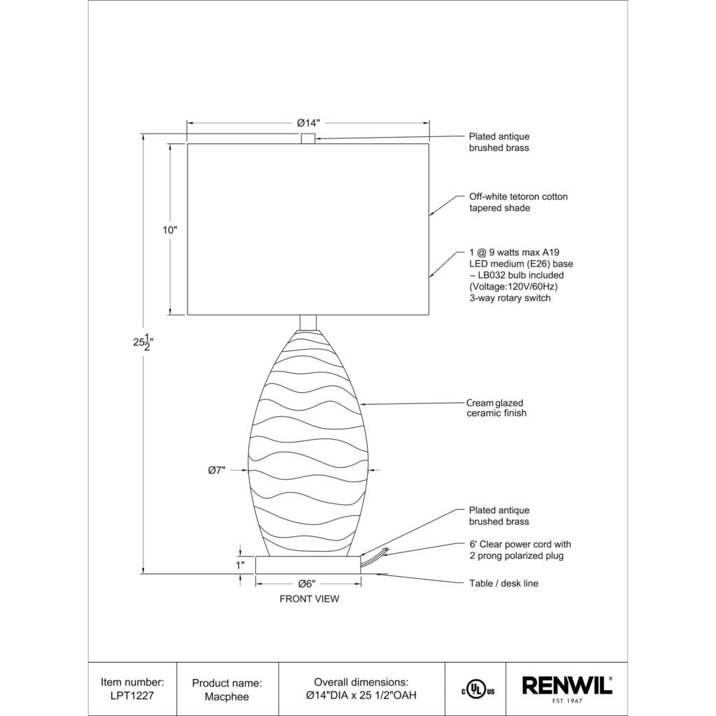 MACPHEE Table Lamp - Image 5