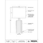 Roza Table Lamp LPT1228 LPT1228 4