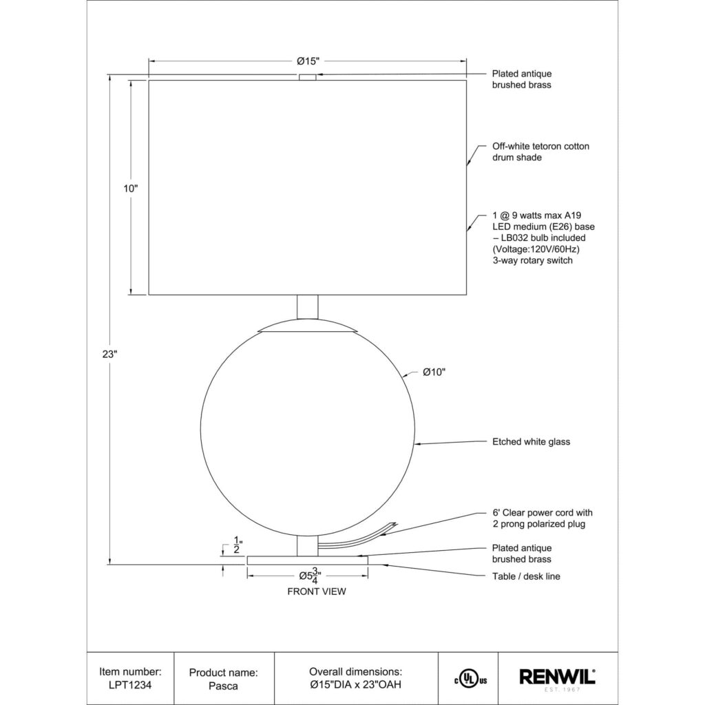 Pasca Table Lamp - Image 6