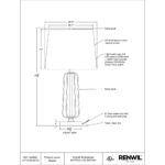 Shadia Table Lamp (Set Of 2) 11 Shadia Table Lamp (Set Of 2) LPT1236-SET2 LPT1236 SET2 6