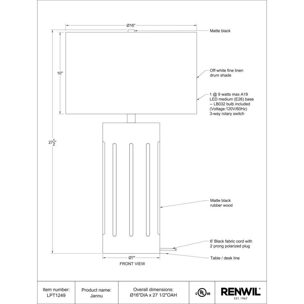 Jannu Table Lamp - Image 5