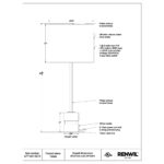 Talulla Table Lamp (Set Of 2) 11 Talulla Table Lamp (Set Of 2) LPT1251-SET2 LPT1251 SET2 6