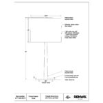 Sarai Table Lamp (Set Of 2) 11 Sarai Table Lamp (Set Of 2) LPT1253-SET2 LPT1253 SET2 6