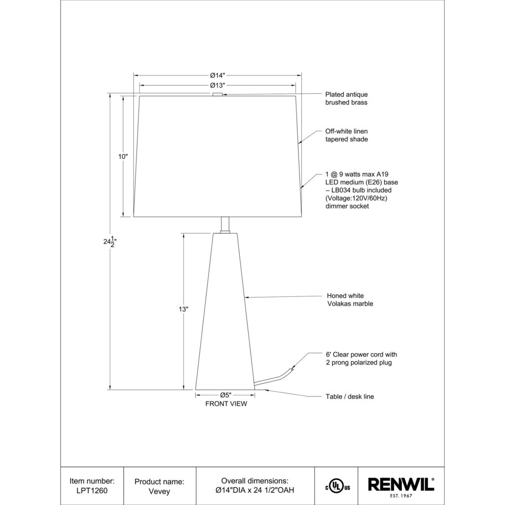 Vevey Table Lamp - Image 4