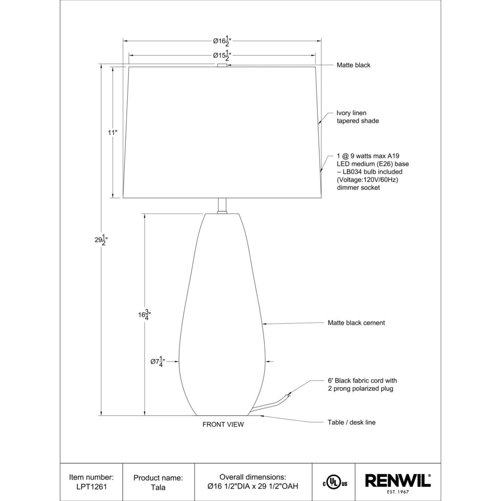 Tala Table Lamp - Image 6