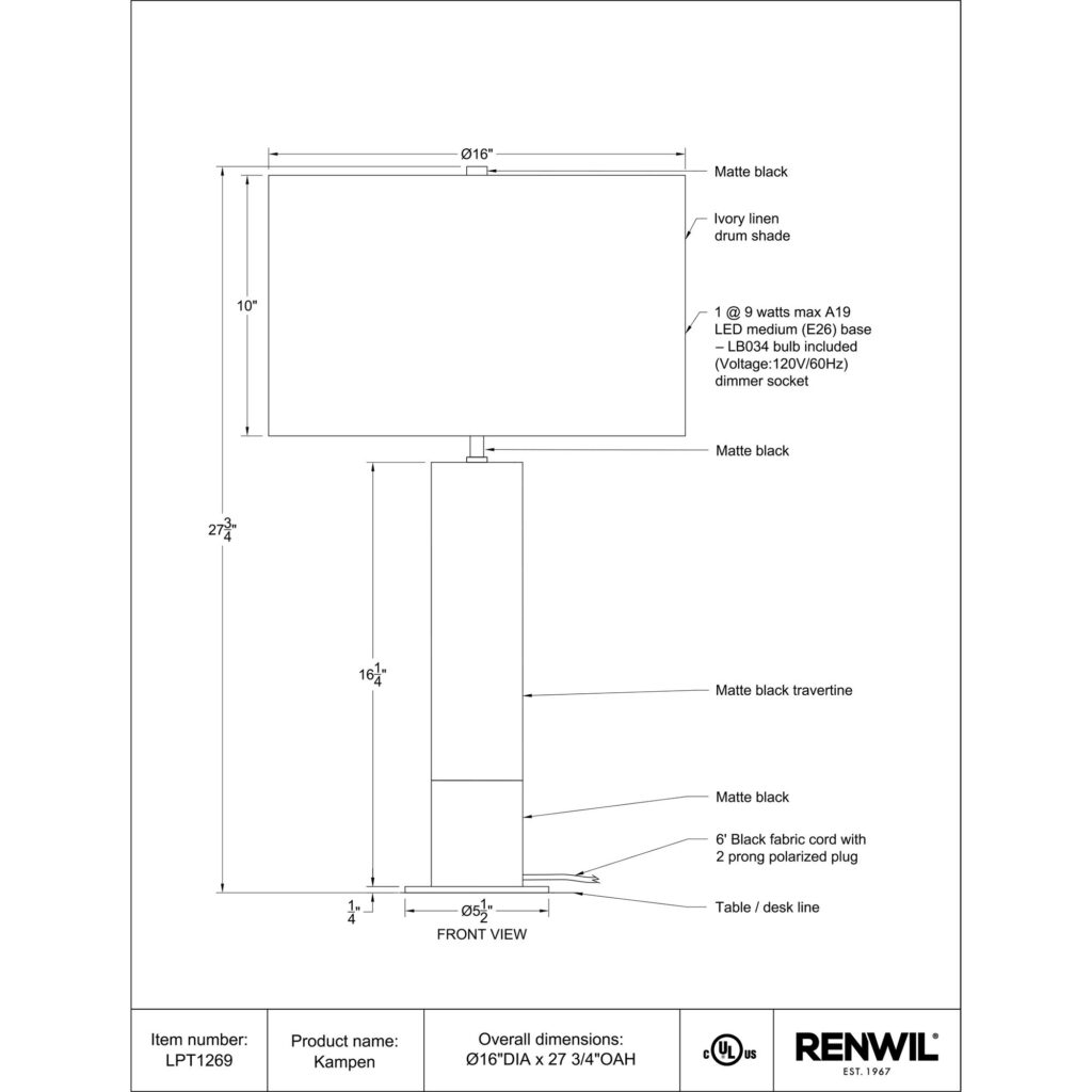 Kampen Table Lamp - Image 5