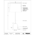 Dili Table Lamp 7 Dili Table Lamp LPT1290-SET2 LPT1290 SET2 4