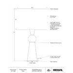 Petra Table Lamp 9 Petra Table Lamp LPT1295 LPT1295 4