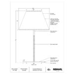 Camelia Table Lamp LPT1302 LPT1302 4