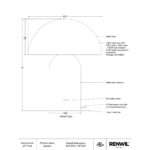 Sombra Table Lamp 13 Sombra Table Lamp LPT1312 LPT1312 6