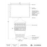 Ceniza Table Lamp LPT1326 LPT1326 4