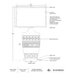 Charlize Table Lamp LPT1327 LPT1327 4