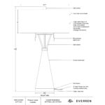 Lourdes Table Lamp 8 Lourdes Table Lamp LPT1333 LPT1333 4