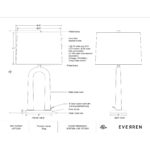 Pisa Table Lamp LPT1349 LPT1349 5