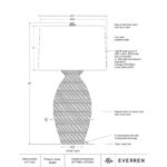 Santal Table Lamp 8 Santal Table Lamp LPT1352 LPT1352 4