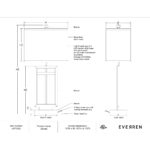 Sendai Table Lamp LPT1353 LPT1353 5
