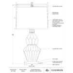 Serres Table Lamp LPT1354 LPT1354 4