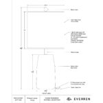 Vinca Table Lamp LPT1359 LPT1359 5