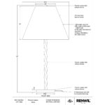 Veria Table Lamp LPT1364 LPT1364 4