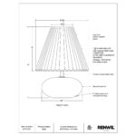 Noto Table Lamp LPT1371 LPT1371 4