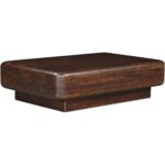 Eton Coffee Table Dark Brown LX-1077-20 LX 1077 20 Eton diagL back shadsilo